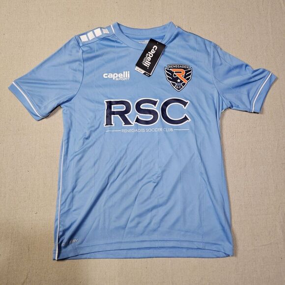 RSC Renegades Soccer Club Youth Soccer Jersey Size M(10-12) Capelli Sport NWT #8 - Picture 1 of 8